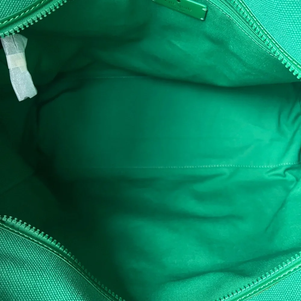 Kate Spade Jett Canvas LARGE Tote in Green Bean Multi #KB695 NWOT - Picture 14 of 14